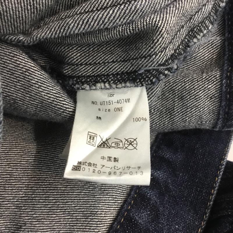 ケービーエフ KBF ジャケット、上着 ジャケット、ブレザー UT151-4074M Gジャン デニムジャケット インディゴ / インディゴ /  レディース USED 古着 中古 10065518