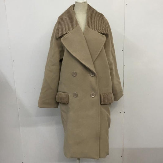 リリー ブラウン Lily Brown コート コート一般 LFKB211700 無地 ベージュ / ベージュ /  レディース USED 古着 中古 10065522