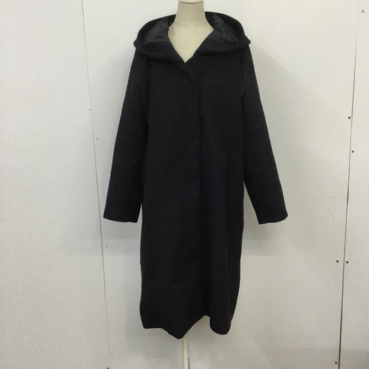 ナノユニバース nano・universe コート コート一般 NLE91COT002TN 2WAY FREE 無地 紺 / ネイビー /  レディース USED 古着 中古 10065561