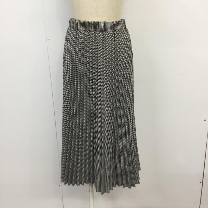 フリークスストア FREAK'S STORE スカート ロングスカート プリーツスカート FREE チェック マルチカラー / マルチカラー /  レディース USED 古着 中古 10065566
