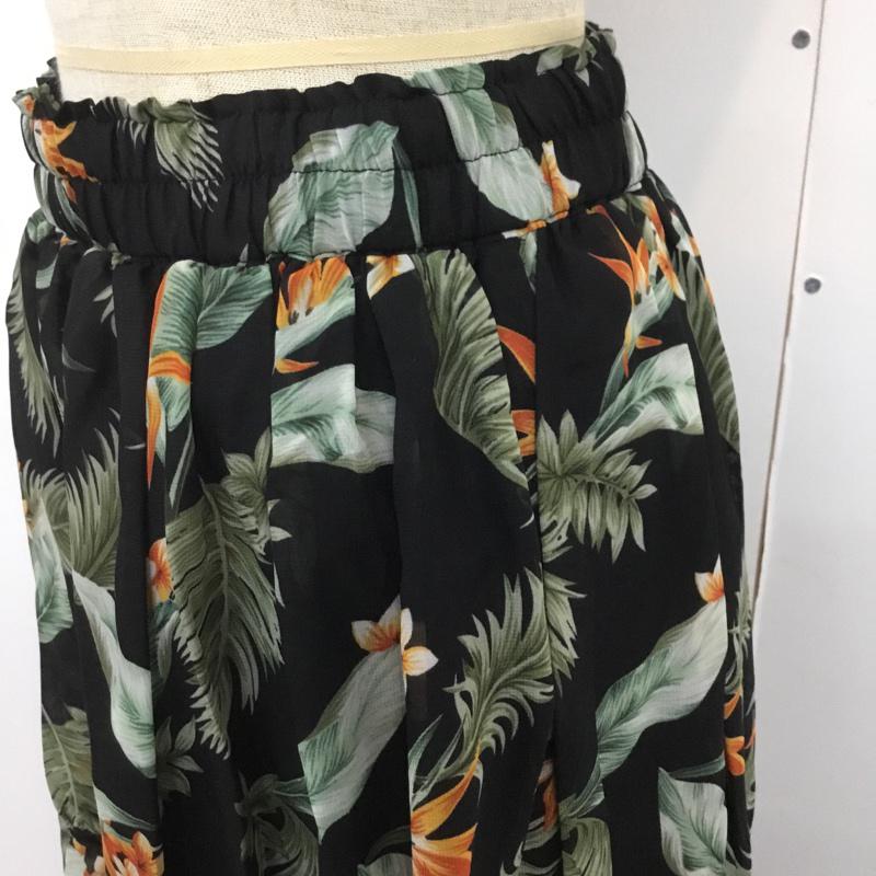 ジーナシス JEANASIS スカート ロングスカート JS050159AK リーフガラロングスカート FREE 総柄 マルチカラー / マルチカラー /  レディース USED 古着 中古 10065575