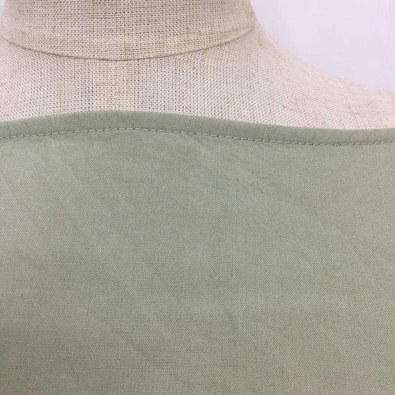 アーバンリサーチ URBAN RESEARCH シャツ、ブラウス 長袖 WH96-23M015 テンセルブラウス FREE 無地 薄緑 / ライトグリーン /  レディース USED 古着 中古 10065610