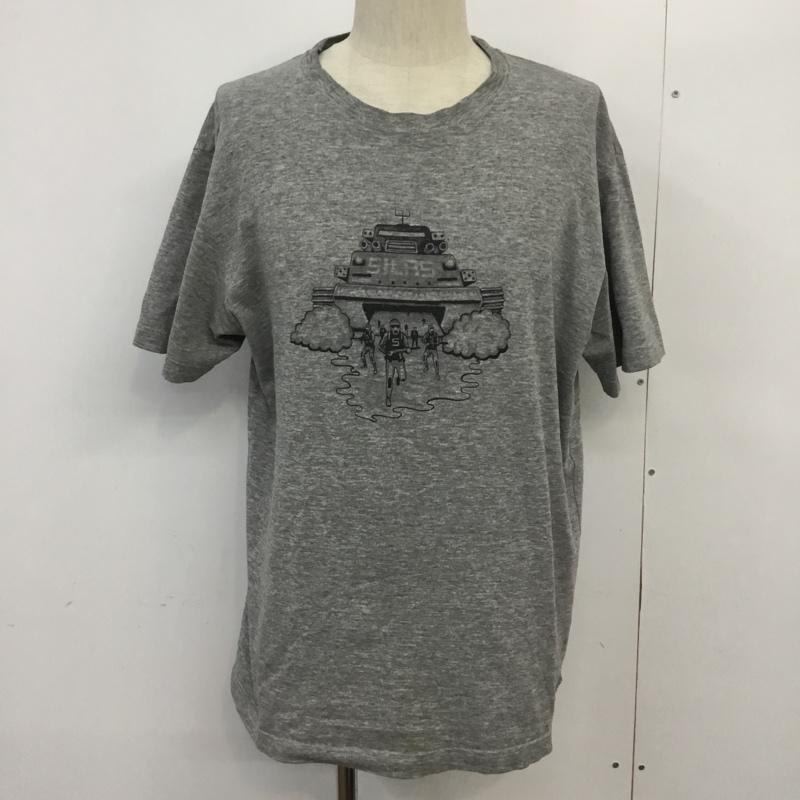サイラス SILAS Tシャツ 半袖 L プリント 灰 / グレー /  メンズ USED 古着 中古 10065667