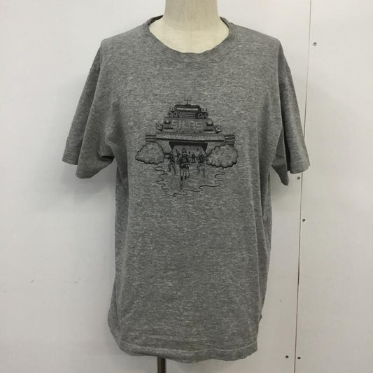 サイラス SILAS Tシャツ 半袖 L プリント 灰 / グレー /  メンズ USED 古着 中古 10065667