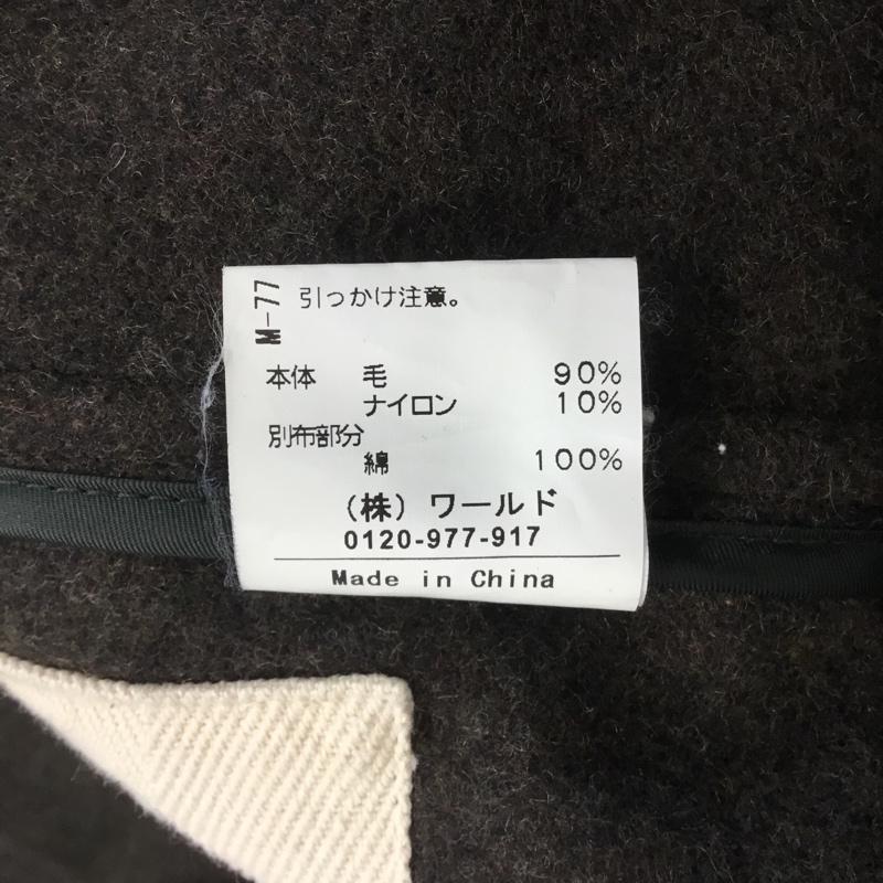 ラギッドファクトリー RUGGED FACTORY コート コート一般 ダッフルコート M 無地 ダークブラウン / ダークブラウン /  メンズ USED 古着 中古 10065671