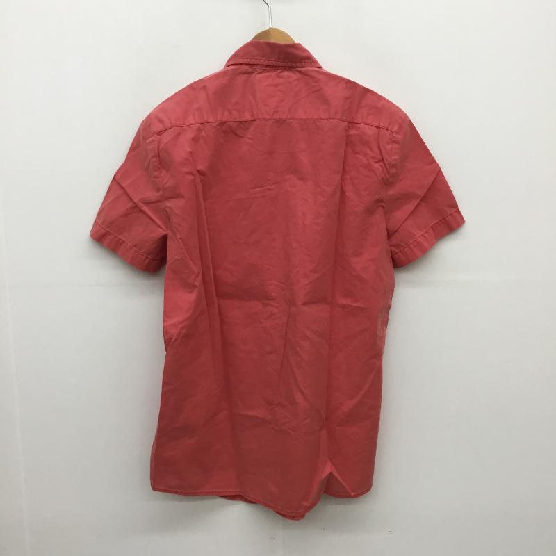 リーバイス Levi's シャツ、ブラウス 半袖 後染め M 桃 / ピンク /  メンズ USED 古着 中古 10065681