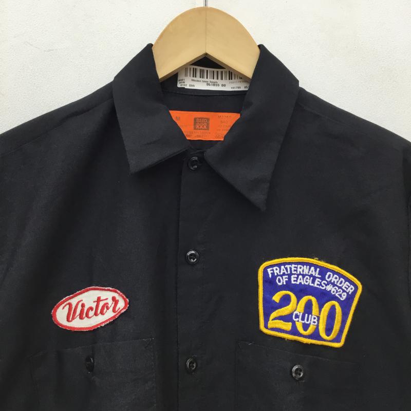 ユーズドクロージング used clothes シャツ、ブラウス 半袖 REED リード M 黒 / ブラック /  メンズ USED 古着 中古 10065687