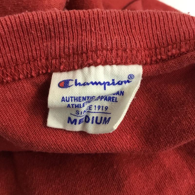 チャンピオン Campion Tシャツ 半袖 M 赤 / レッド /  メンズ USED 古着 中古 10065777