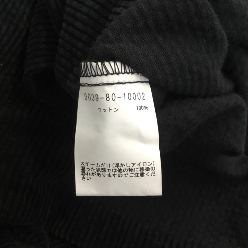 アバハウス ABAHOUSE シャツ、ブラウス 長袖 コーデュロイ 44 無地 黒 / ブラック /  メンズ USED 古着 中古 10065793