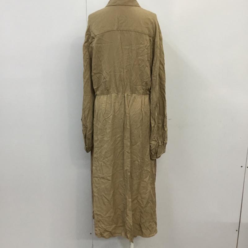 スライ SLY シャツ、ブラウス 長袖 030CSK30-6550 BACK LONG SH FREE 無地 ベージュ / ベージュ /  レディース USED 古着 中古 10065842