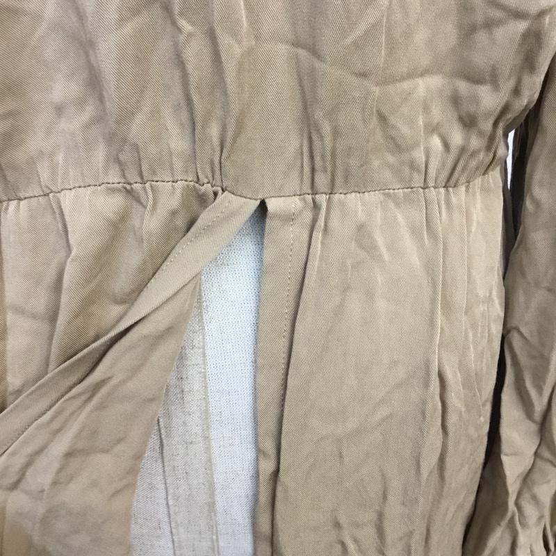 スライ SLY シャツ、ブラウス 長袖 030CSK30-6550 BACK LONG SH FREE 無地 ベージュ / ベージュ /  レディース USED 古着 中古 10065842