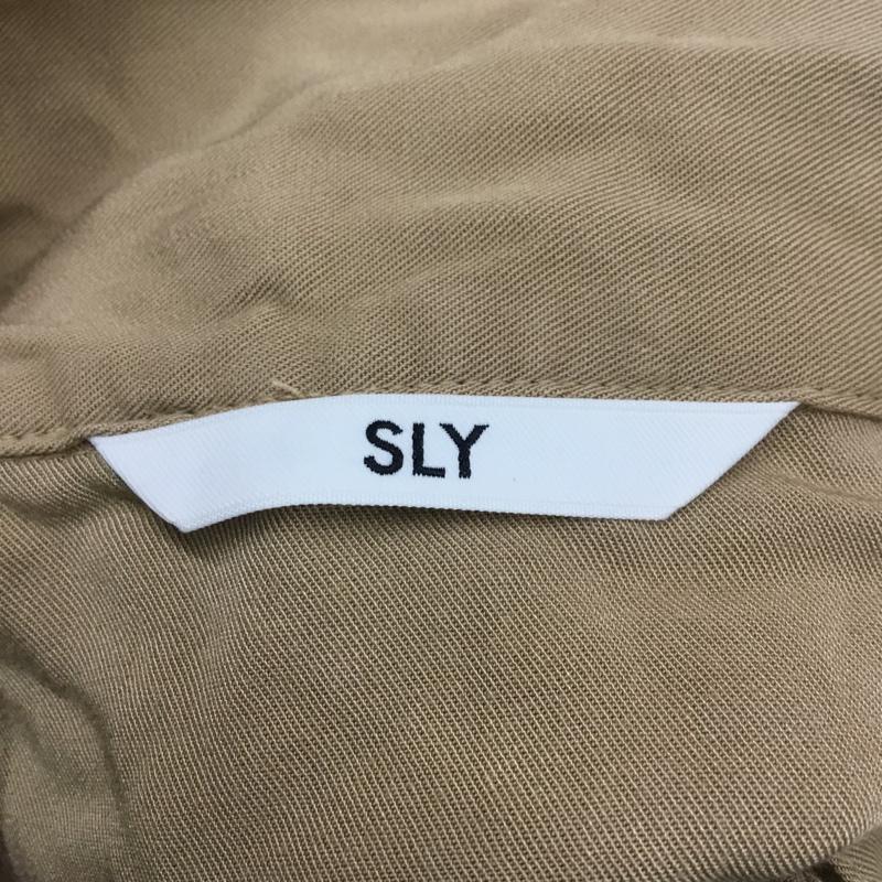 スライ SLY シャツ、ブラウス 長袖 030CSK30-6550 BACK LONG SH FREE 無地 ベージュ / ベージュ /  レディース USED 古着 中古 10065842
