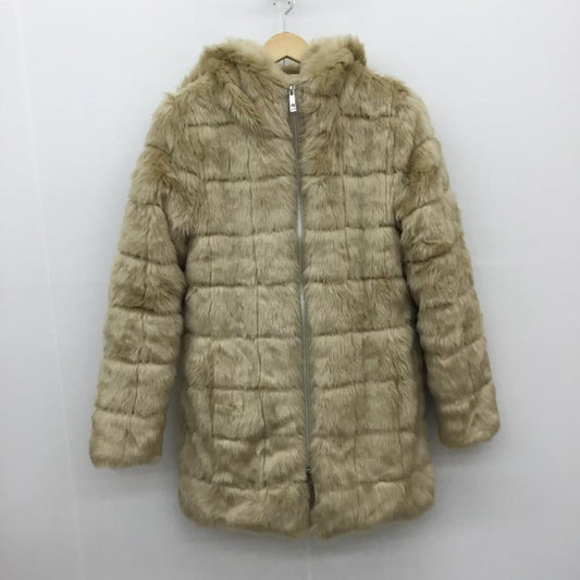 ムルーア MURUA コート 毛皮、ファー S ベージュ / ベージュ /  レディース USED 古着 中古 10065951