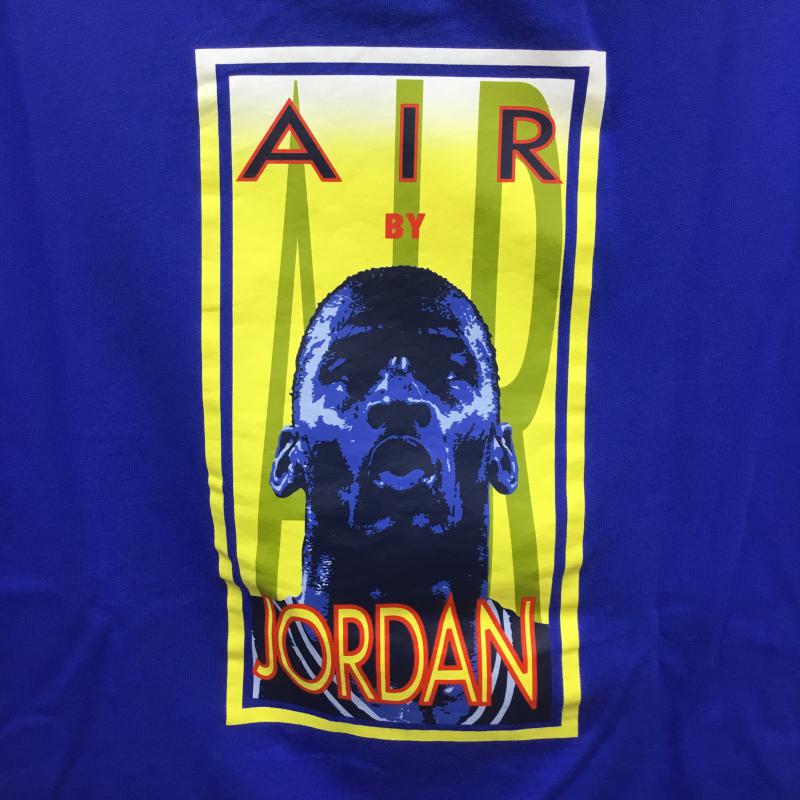 ジョーダンブランド JORDAN BRAND Tシャツ 半袖 JORDAN VINTAGE WSH FT SS GFX CREW DJ6596-480 M プリント 青 / ブルー /  メンズ USED 古着 中古 10065966