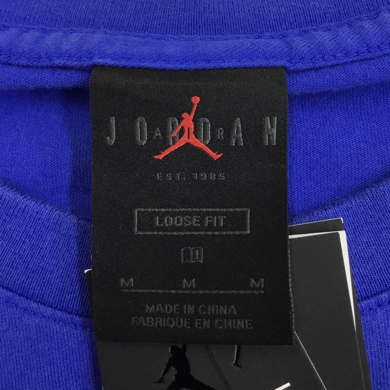 ジョーダンブランド JORDAN BRAND Tシャツ 半袖 JORDAN VINTAGE WSH FT SS GFX CREW DJ6596-480 M プリント 青 / ブルー /  メンズ USED 古着 中古 10065966