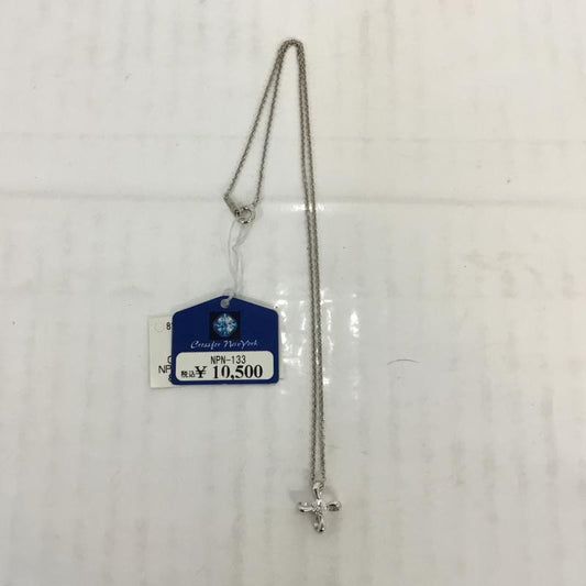 クロスフォーニューヨーク CROSSFORNEWYORK アクセサリー ネックレス、ペンダント SHAPE CROSS SV925 タグ付き  銀 / シルバー /  レディース USED 古着 中古 10065991