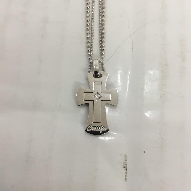 クロスフォーニューヨーク CROSSFORNEWYORK アクセサリー ネックレス、ペンダント White Lovers-1 SV925 NPN222 ペアペンダント タグ付き  銀 / シルバー /  レディース USED 古着 中古 10065995