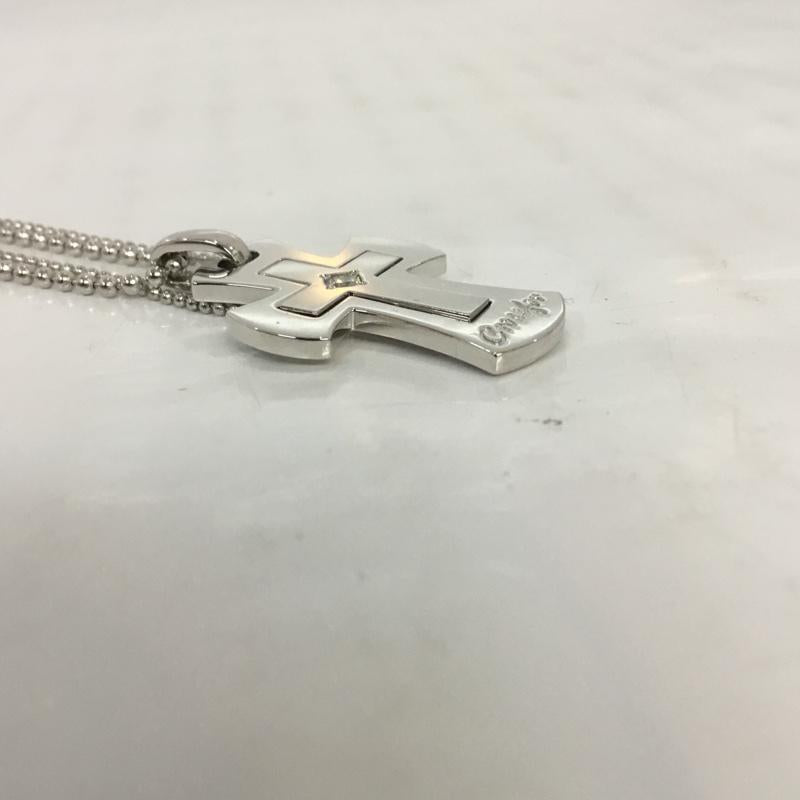 クロスフォーニューヨーク CROSSFORNEWYORK アクセサリー ネックレス、ペンダント White Lovers-1 SV925 NPN222 ペアペンダント タグ付き  銀 / シルバー /  レディース USED 古着 中古 10065995