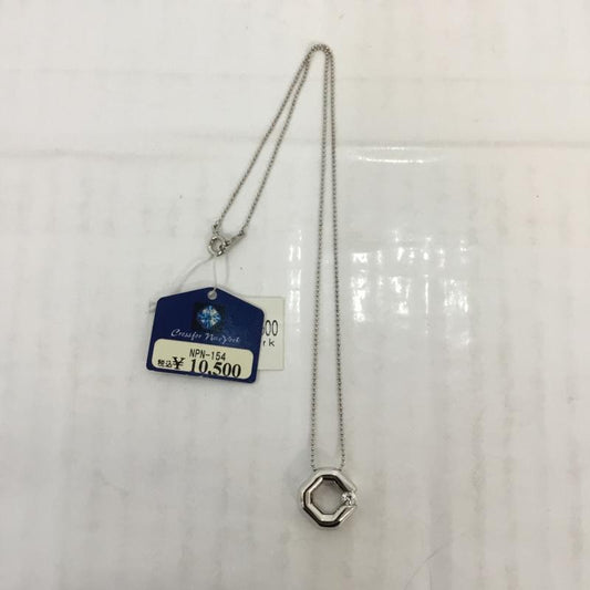 クロスフォーニューヨーク CROSSFORNEWYORK アクセサリー ネックレス、ペンダント Crossfor-2 NPN154 SV925 タグ付き  銀 / シルバー /  レディース USED 古着 中古 10066001