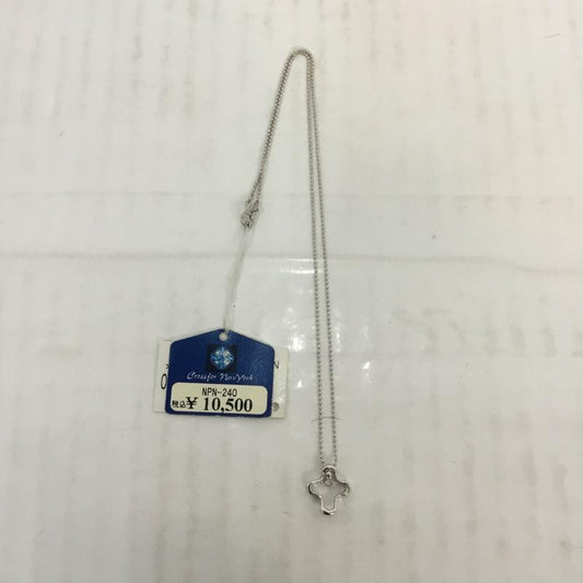 クロスフォーニューヨーク CROSSFORNEWYORK アクセサリー ネックレス、ペンダント Swing Cute Cross NPN240 SV925 タグ付き  銀 / シルバー /  レディース USED 古着 中古 10066005