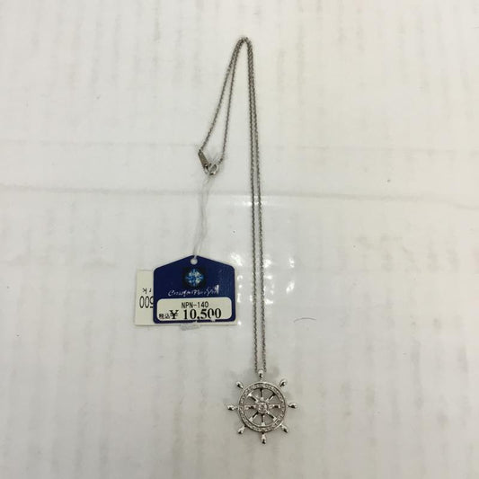 クロスフォーニューヨーク CROSSFORNEWYORK アクセサリー ネックレス、ペンダント RUDDER SV925 NPN140 タグ付き  銀 / シルバー /  レディース USED 古着 中古 10066017
