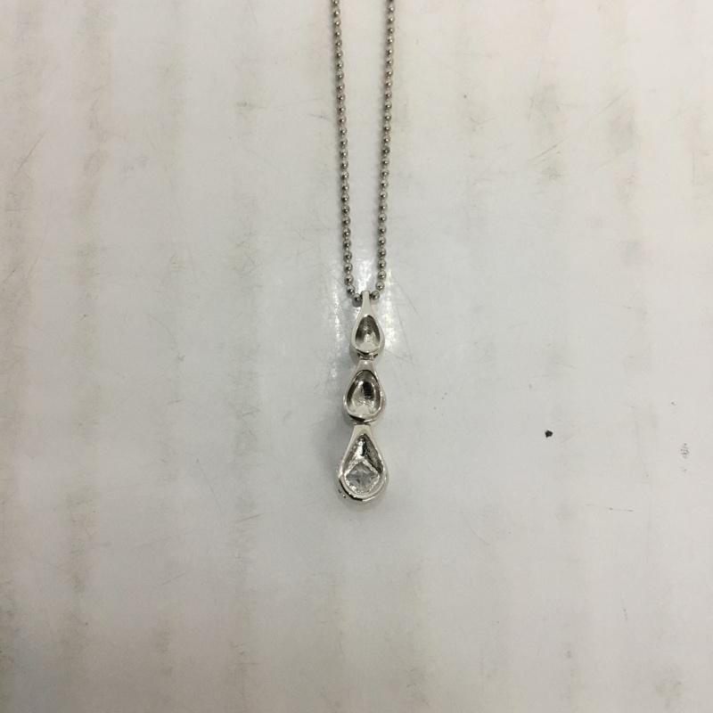 クロスフォーニューヨーク CROSSFORNEWYORK アクセサリー ネックレス、ペンダント NAMIDA NPN151 SV925 タグ付き  銀 / シルバー /  レディース USED 古着 中古 10066026