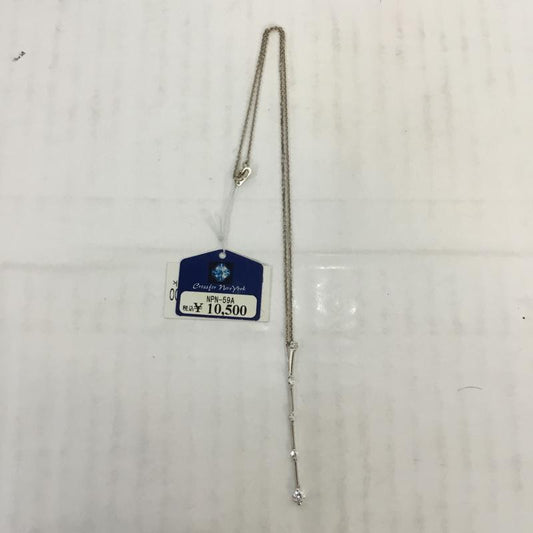 クロスフォーニューヨーク CROSSFORNEWYORK アクセサリー ネックレス、ペンダント RAIN NPN59A SV925 タグ付き  銀 / シルバー /  レディース USED 古着 中古 10066035
