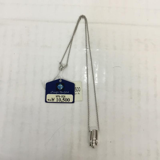 クロスフォーニューヨーク CROSSFORNEWYORK アクセサリー ネックレス、ペンダント TRIPLE FANTASY NPN90A SV925  銀 / シルバー /  レディース USED 古着 中古 10066037