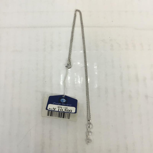 クロスフォーニューヨーク CROSSFORNEWYORK アクセサリー ネックレス、ペンダント Crystal Drop NPN128 SV925 タグ付き  銀 / シルバー /  レディース USED 古着 中古 10066043