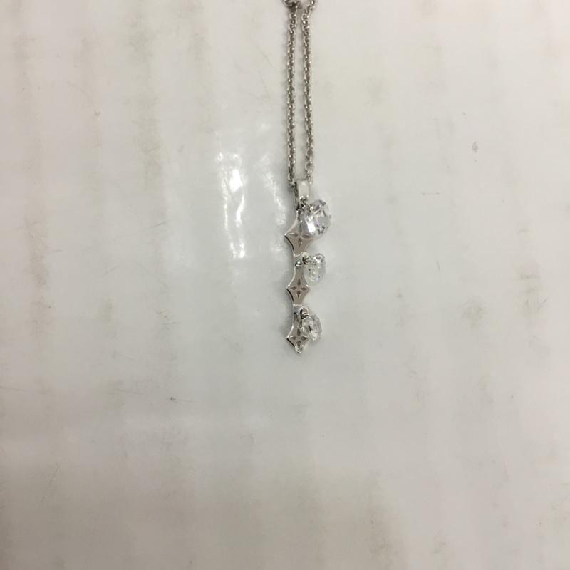 クロスフォーニューヨーク CROSSFORNEWYORK アクセサリー ネックレス、ペンダント Crystal Drop NPN128 SV925 タグ付き  銀 / シルバー /  レディース USED 古着 中古 10066043