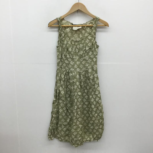 マックスマーラ MaxMara ワンピース ひざ丈スカート 36 緑 / グリーン /  レディース USED 古着 中古 10066192