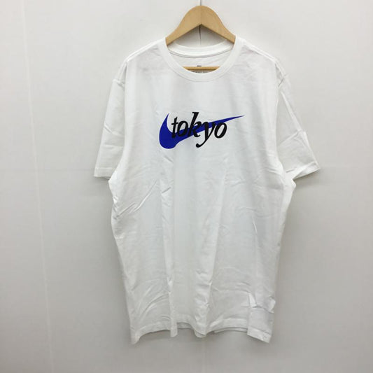ナイキ NIKE Tシャツ 半袖 CITY TEE FOR TOKYO　DA8858-100 XL ロゴ、文字 白 / ホワイト /  メンズ USED 古着 中古 10066207