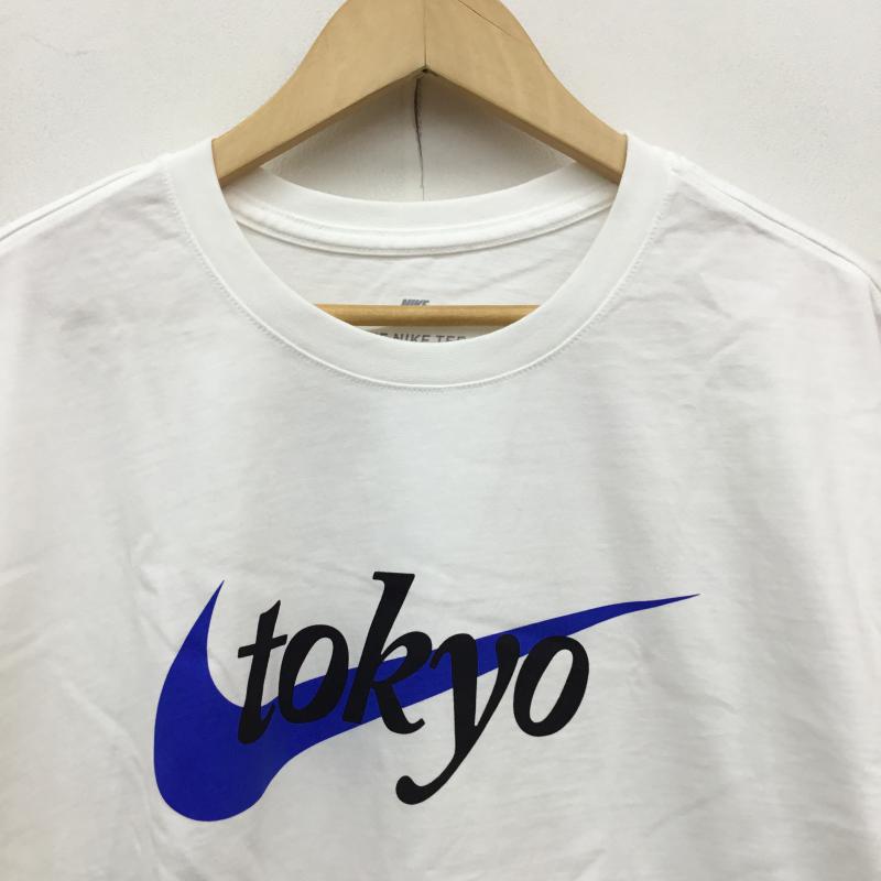 ナイキ NIKE Tシャツ 半袖 CITY TEE FOR TOKYO　DA8858-100 XL ロゴ、文字 白 / ホワイト /  メンズ USED 古着 中古 10066209