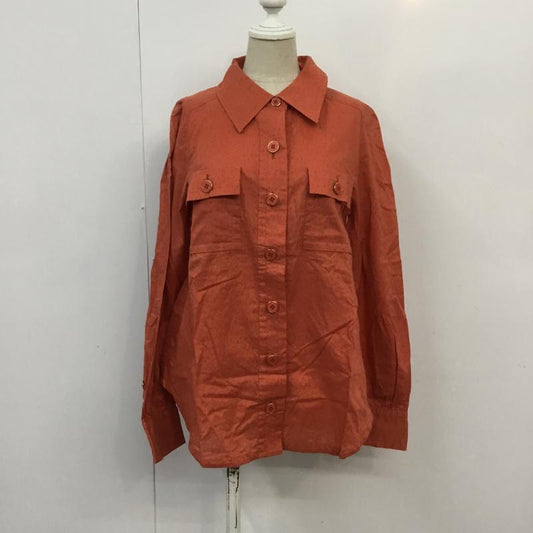 マークバイマークジェイコブス MARC by MARC JACOBS シャツ、ブラウス 長袖 ダブルポケット 4 ドット 橙 / オレンジ /  レディース USED 古着 中古 10066232