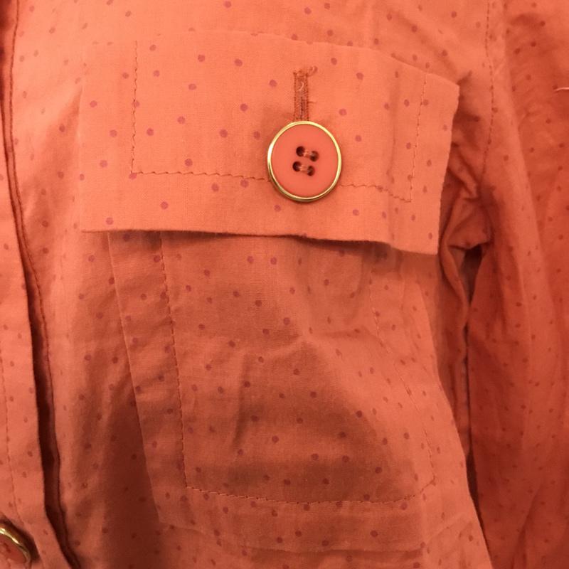 マークバイマークジェイコブス MARC by MARC JACOBS シャツ、ブラウス 長袖 ダブルポケット 4 ドット 橙 / オレンジ /  レディース USED 古着 中古 10066232