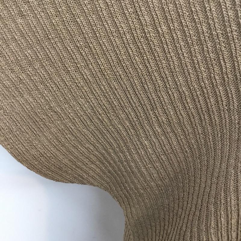 ザラ ZARA カットソー 半袖 M 無地 茶 / ブラウン /  レディース USED 古着 中古 10066241