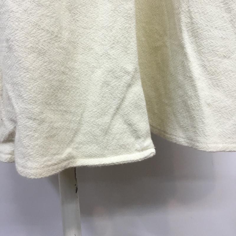 マウジー MOUSSY ワンピース ロングスカート 010CAW80-5790 ウエストタック 前開き 1 無地 アイボリー / アイボリー /  レディース USED 古着 中古 10066242