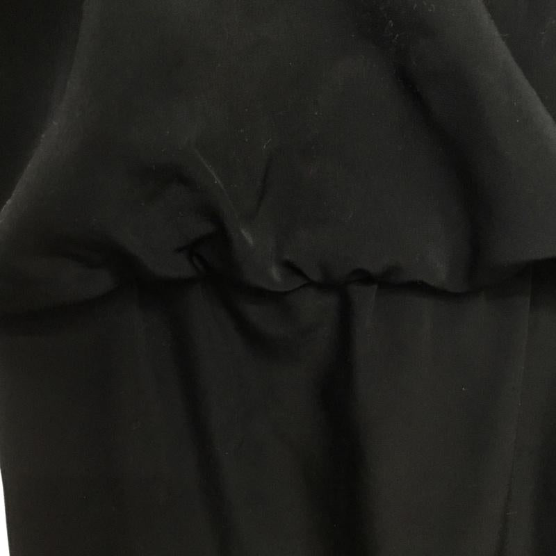 ザラベーシック ZARA BASIC ワンピース ひざ丈スカート サイドファスナー L 無地 黒 / ブラック /  レディース USED 古着 中古 10066258