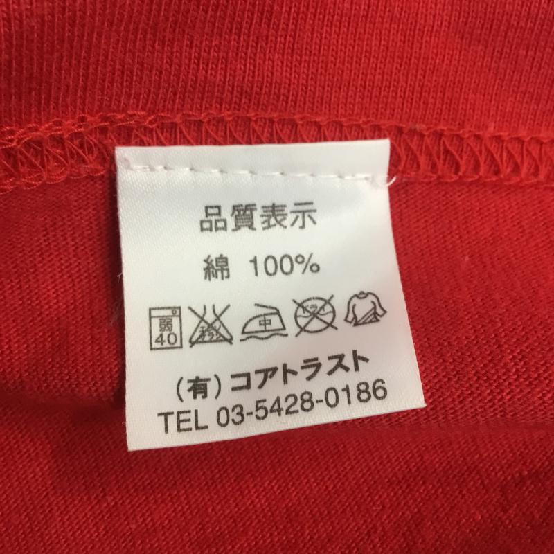サブサエティ Subciety Tシャツ 半袖 クルーネック バックプリント スカルマリア S プリント 赤 / レッド /  メンズ USED 古着 中古 10066286