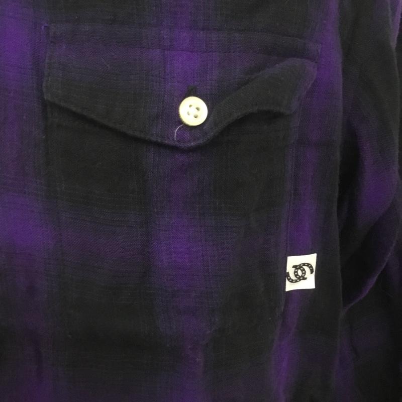 アーサスベイプ URSUS BAPE シャツ、ブラウス 長袖 M チェック マルチカラー / マルチカラー /  メンズ USED 古着 中古 10066308