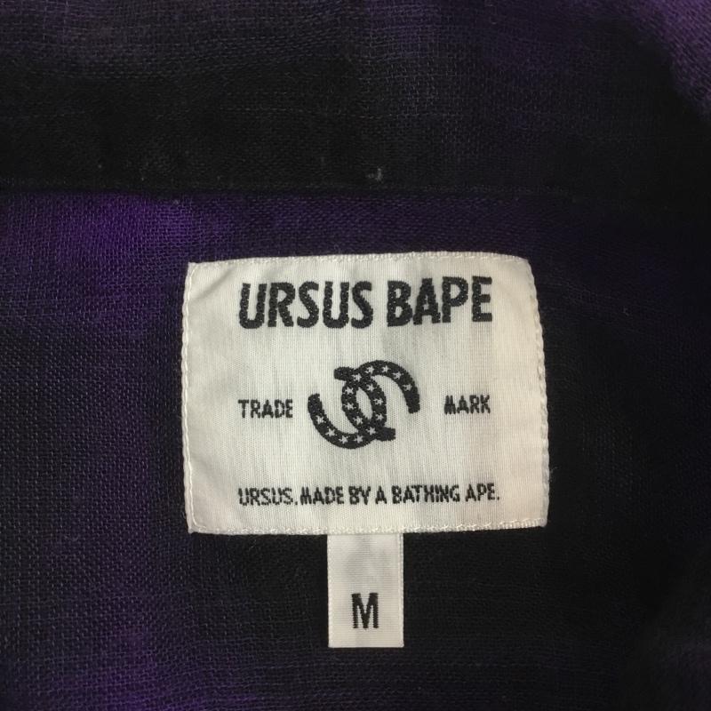 アーサスベイプ URSUS BAPE シャツ、ブラウス 長袖 M チェック マルチカラー / マルチカラー /  メンズ USED 古着 中古 10066308