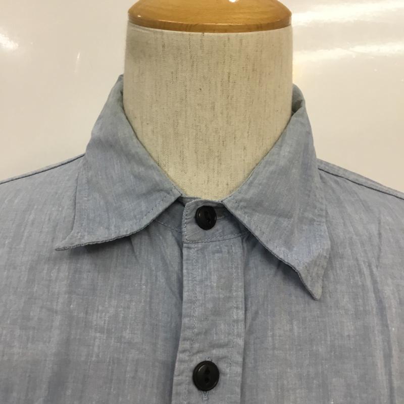 アーサスベイプ URSUS BAPE シャツ、ブラウス 長袖 M 無地 インディゴ / インディゴ /  メンズ USED 古着 中古 10066311