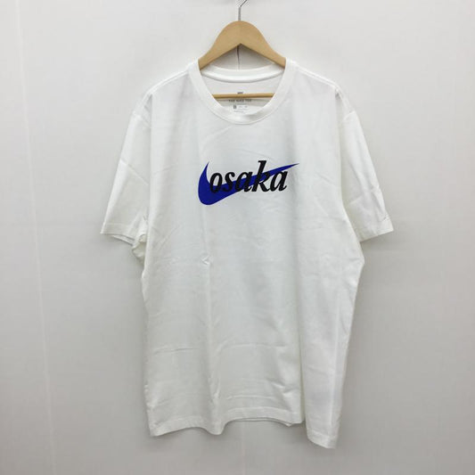 ナイキ NIKE Tシャツ 半袖 NIKE CITY TEE FOR OSAKA DA8859-100 XXL ロゴ、文字 白 / ホワイト /  メンズ USED 古着 中古 10066314