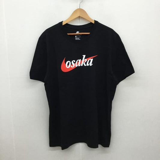 ナイキ NIKE Tシャツ 半袖 NIKE CITY TEE FOR OSAKA DA8859-010 XL ロゴ、文字 黒 / ブラック /  メンズ USED 古着 中古 10066321