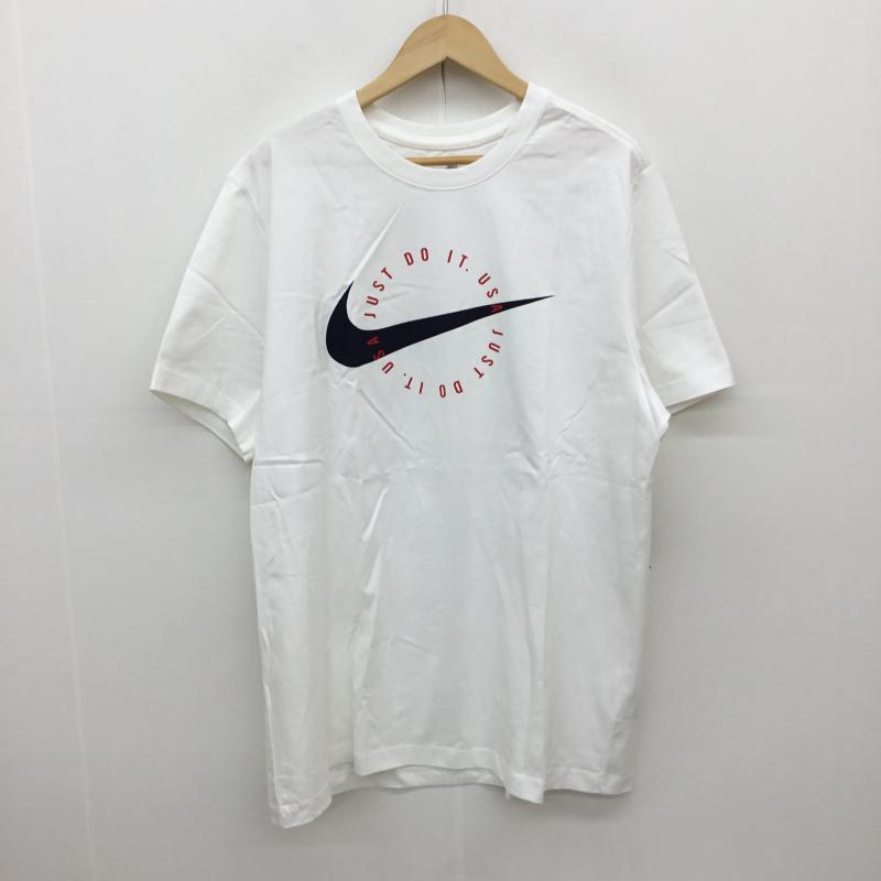ナイキ NIKE Tシャツ 半袖 USA COUNTRY TEE DA8866-100 XL ロゴ、文字 白 / ホワイト /  メンズ USED 古着 中古 10066335