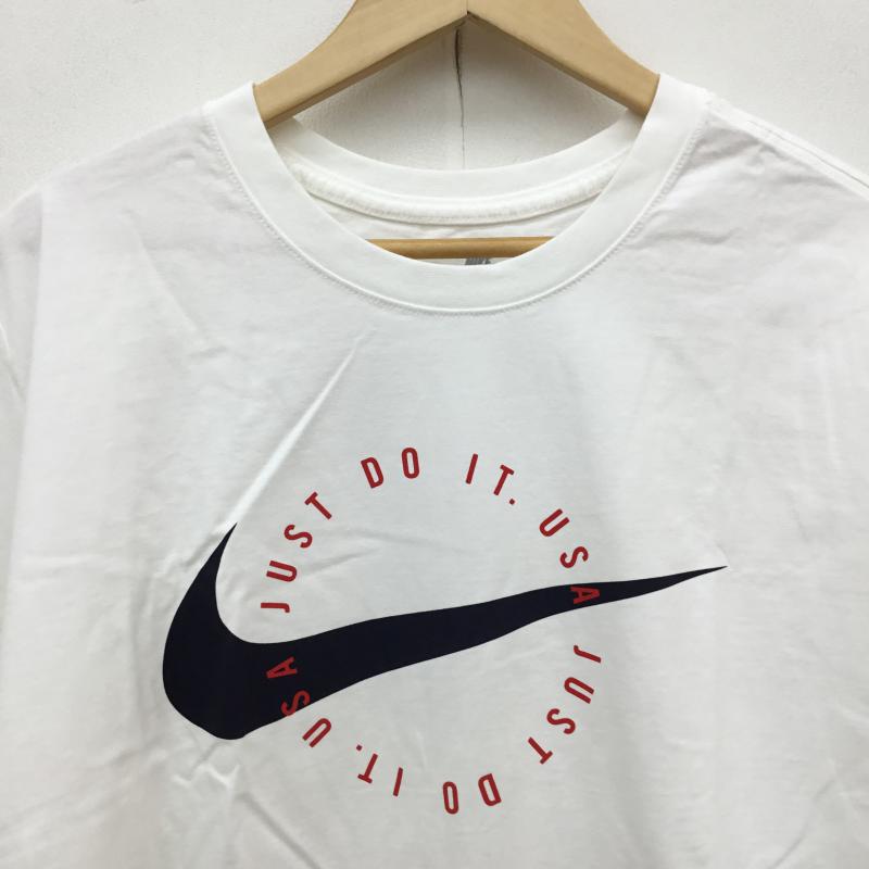ナイキ NIKE Tシャツ 半袖 USA COUNTRY TEE DA8866-100 XL ロゴ、文字 白 / ホワイト /  メンズ USED 古着 中古 10066335