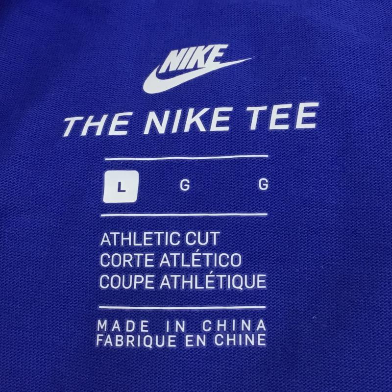 ナイキ NIKE Tシャツ 半袖 KOREA COUNTRY TEE DA8865-400 L ロゴ、文字 青 / ブルー /  メンズ USED 古着 中古 10066346
