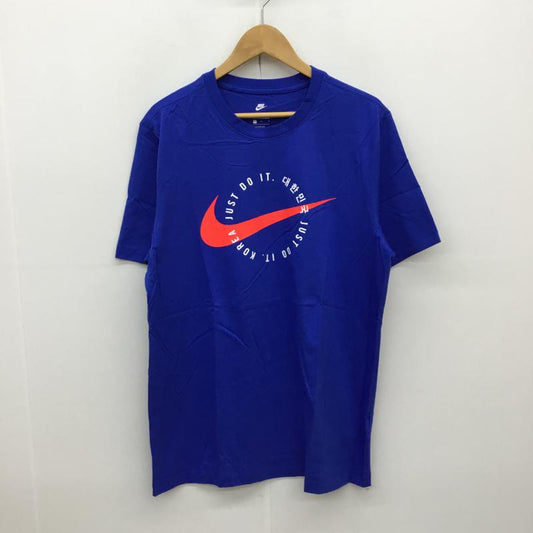 ナイキ NIKE Tシャツ 半袖 KOREA COUNTRY TEE DA8865-400 L ロゴ、文字 青 / ブルー /  メンズ USED 古着 中古 10066349