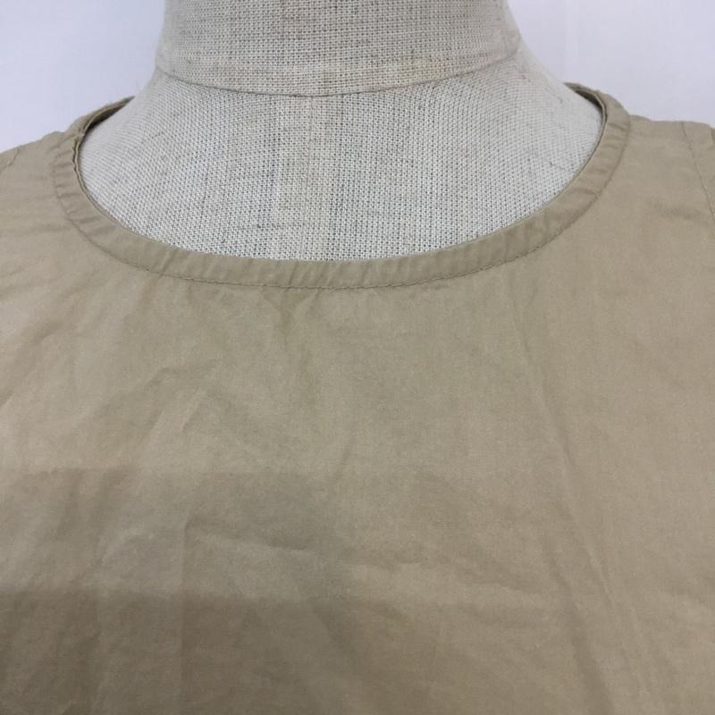 メルロー merlot ワンピース ミニスカート 無地 ベージュ / ベージュ /  レディース USED 古着 中古 10066422