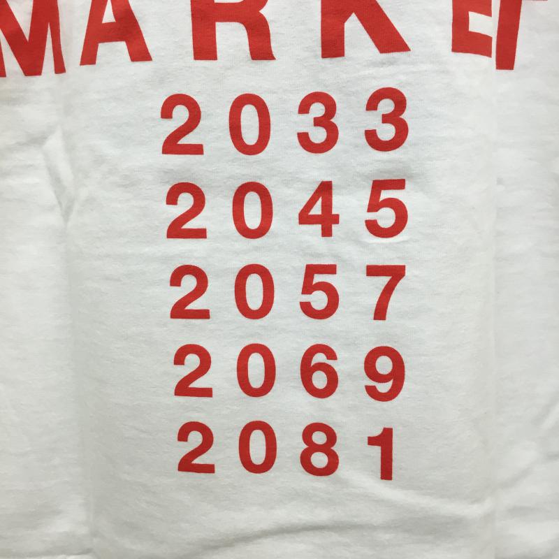 アウェーク AWAKE Tシャツ 半袖 × Dover Street Market M プリント 白 / ホワイト /  メンズ USED 古着 中古 10066440